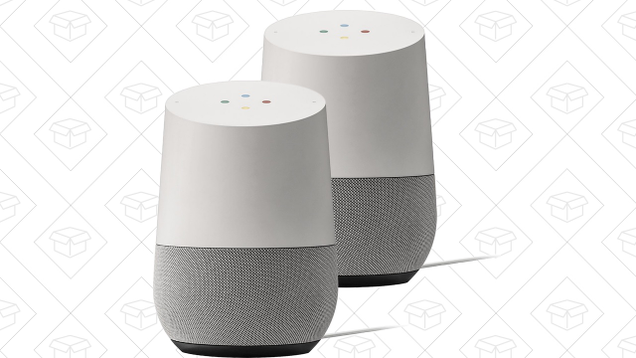 2-Pack Google Homes | $130 | Best Buy